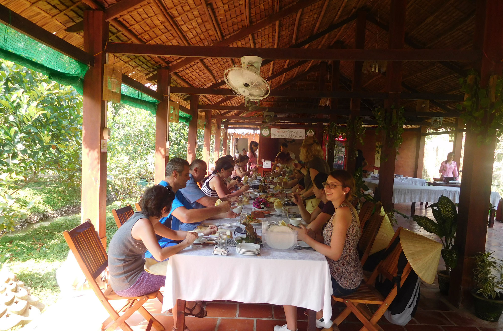Mekong Ecolodge Cai Lay Exterior photo